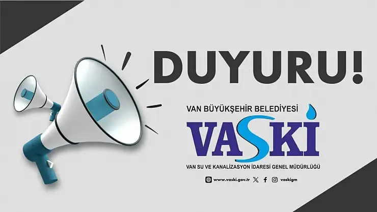 VASKİ'den Su Kesintisi Uyarısı: Gürpınar'da Bakım Çalışmaları Başlıyor