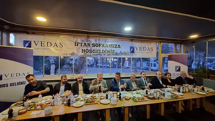 VEDAŞ Muş İl Müdürlüğü personeli iftar programında buluştu