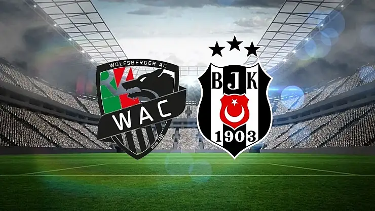 Wolfsberger Beşiktaş golleri kim attı, canlı maç anlatımı! Wolfsberger Beşiktaş maçı kaç kaç, bitti mi? MAÇ SONUCU!