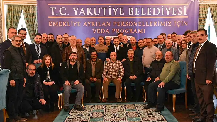 Yakutiye Belediyesi'nde emekli personele vefa programı
