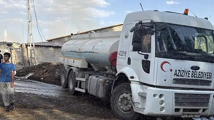 Yakutiye Kırmızıtaş Mahallesi'nde Yangın!