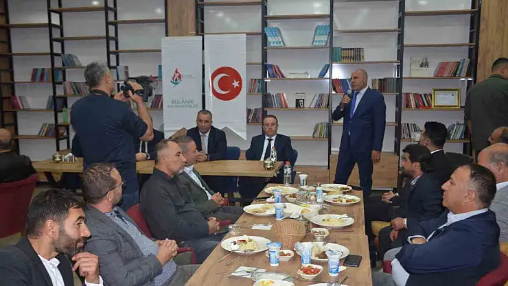 Yalçın Tunçel'e Bulanık'ta veda yemeği: 14 yıl süren hizmetine teşekkür edildi