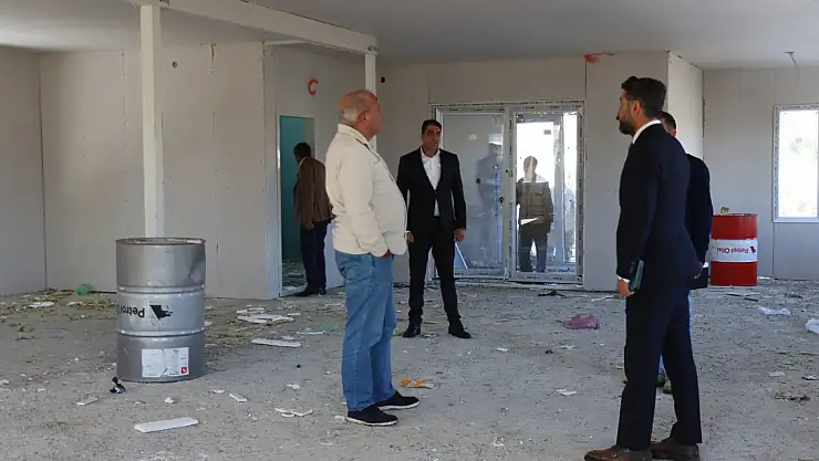 Yarmak Mahallesi'ne Yeni Taziye Evi ve Cami Çalışmaları