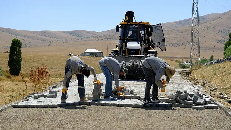 Yayla Köyü'nün çehresi değişiyor: Kilit parke çalışmaları tamamlandı