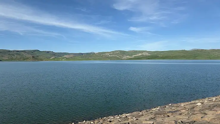 Yazıcı Barajı baharla birlikte ziyaretçi ağırlamaya başladı