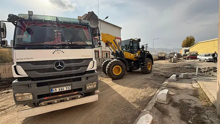 Yeni Sanayi Sitesi'nde Asfalt Hazırlıkları Başladı