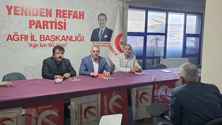 Yeniden Refah Partisi Ağrı İl Başkanlığı'ndan halkın geçim ve aile sorunlarına vurgu