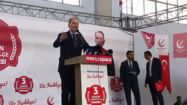 Yeniden Refah Partisi'nden Patnos çıkarması: Erbakan'dan çarpıcı açıklamalar