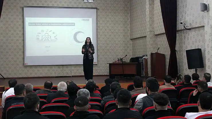 Yeşilay Bitlis Şubesi'nden bağımlılıkla mücadelede kararlı adımlar