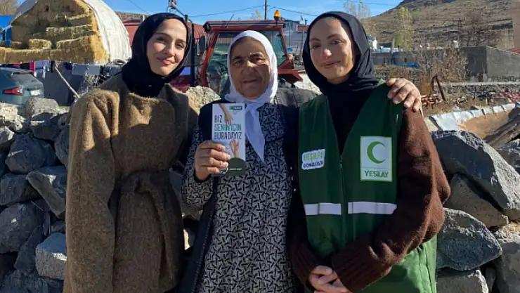 Yeşilay Kars Şubesi Sarıkamış'ta Ev Ziyaretleri Gerçekleştirdi