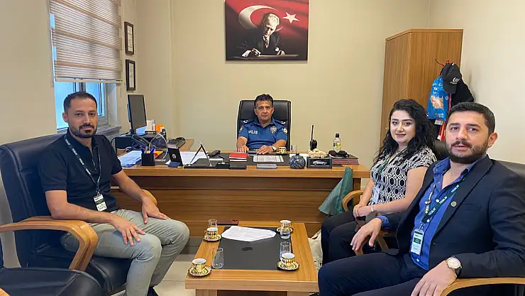 Yeşilay Van Şubesi ve Van Emniyet Müdürlüğü İş Birliğini Güçlendiriyor