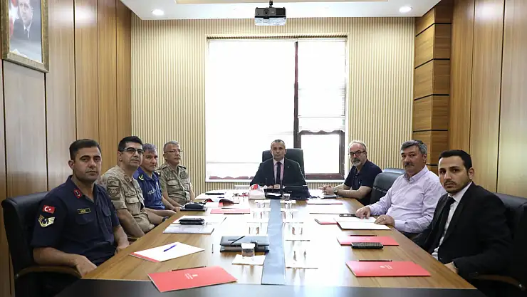 YKS öncesi güvenlik ve organizasyon toplantısı, koordinasyon vurgusu yapıldı