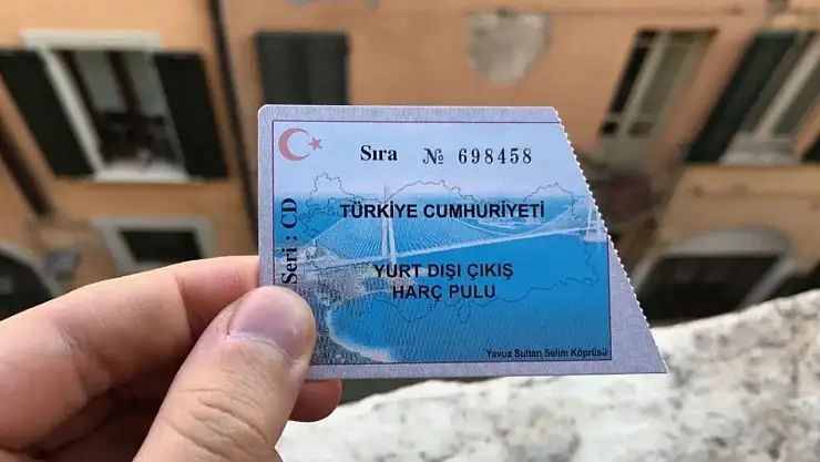 Yurt dışına çıkış harcı artırıldı