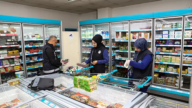 Zabıta Ekiplerinden Marketlere Sıkı Denetim!