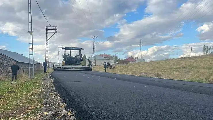 Ziyaret Köyü yolunda iyileştirme tamamlandı