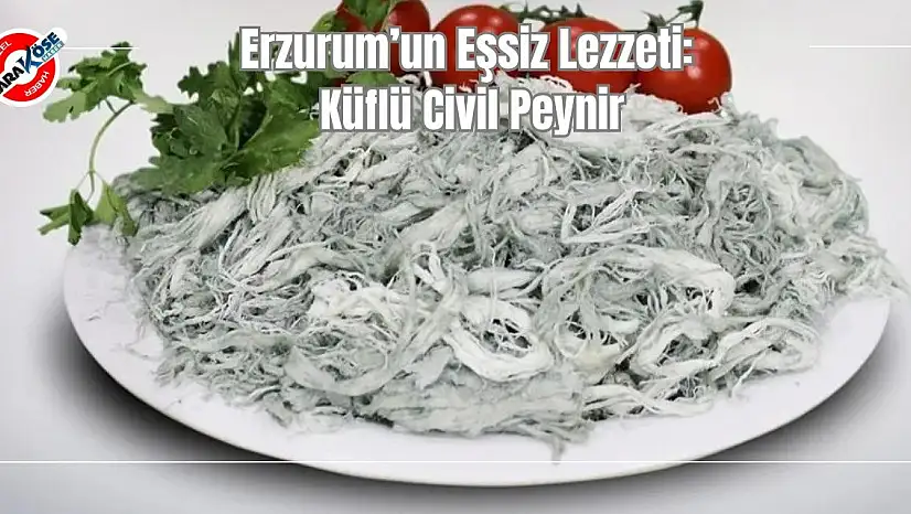 Erzurum'un Eşsiz Lezzeti: Küflü Civil Peynir
