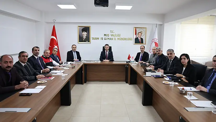 2026 Yılının İlk Koordinasyon Toplantısı Muş'ta Gerçekleştirildi