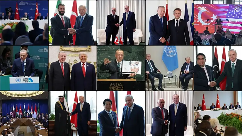 ABD'de diplomasi trafiği: Erdoğan onlarca liderle görüştü