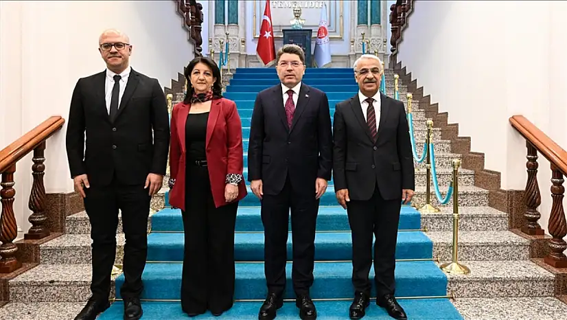Adalet Bakanı Tunç ile DEM Parti heyetinden kritik temas