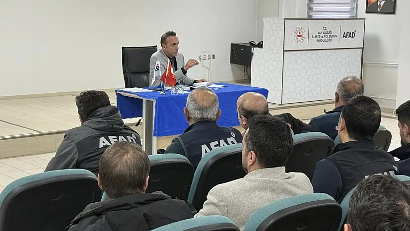 AFAD Van'da 2025 Değerlendirmesi ve 2026 Planlaması Masaya Yatırıldı