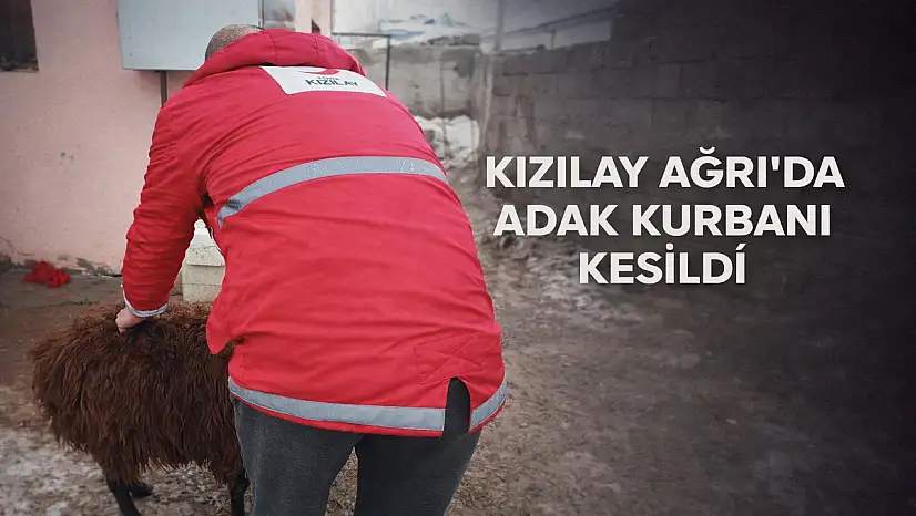 Ağrı'da bir adak, birçok aileye ulaştı
