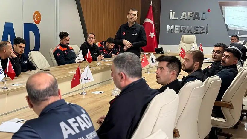 Ağrı'da çığ riskine karşı personel eğitimi