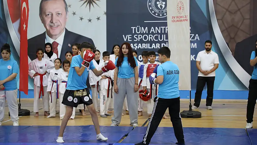 Ağrı'da gençler yaz tatilini sporla değerlendirecek