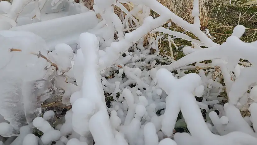 Ağrı'da kar sonrası dondurucu soğuk: Eleşkirt ve Taşlıçay dondu