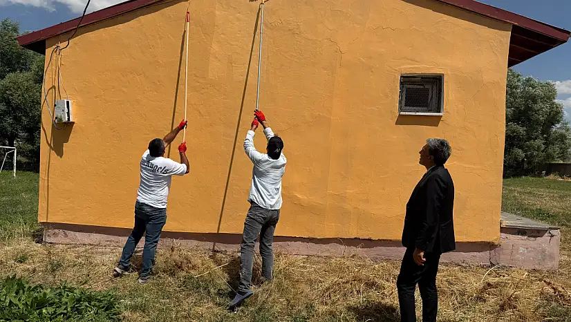 Ağrı'da köy okulları yeni eğitim yılına hazırlanıyor