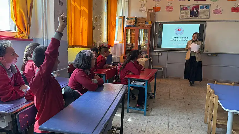 Ağrı'da öğrenciler güvenli gıdayı öğrendi