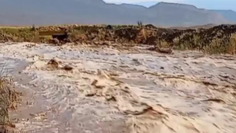 Ağrı Dağı eteklerinde sel paniği