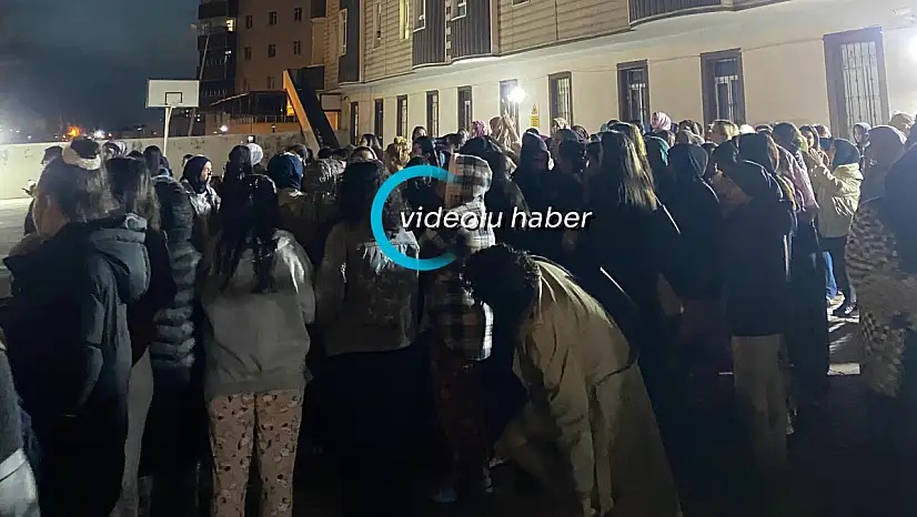 Ağrı kız yurdunda güvenlik alarmı! Şüpheli kaçtı