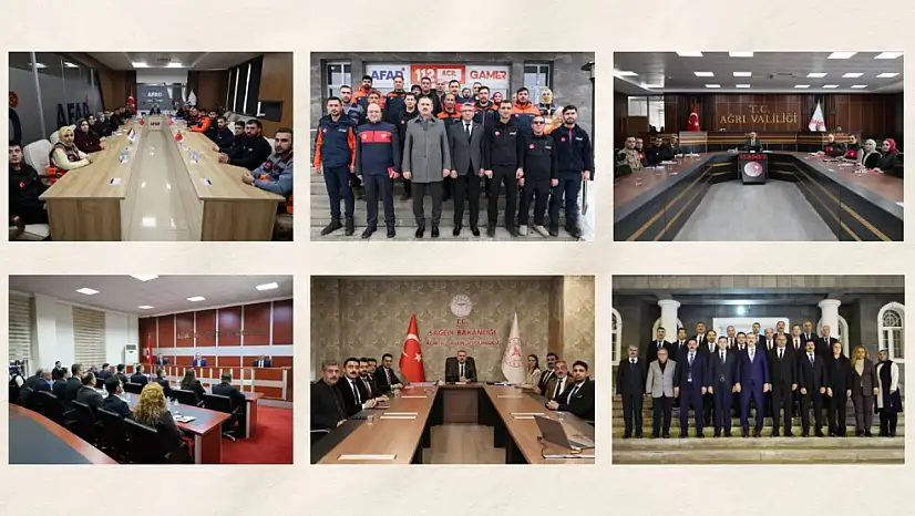 Ağrı Valisi Bozkurt, il müdürlerinden brifing aldı