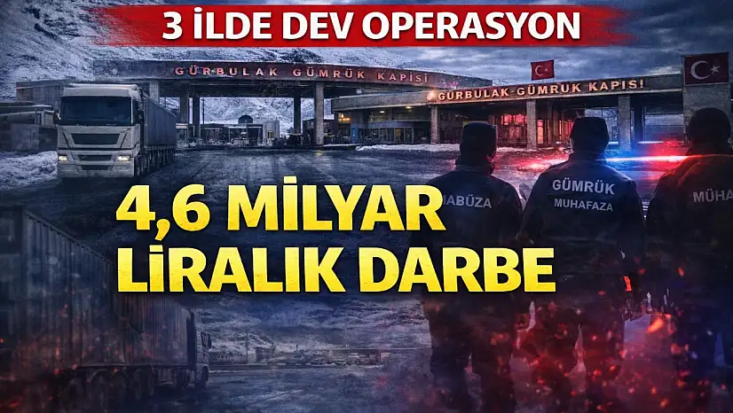 Ağrı ve 2 ilde 4,6 milyar liralık operasyonlar