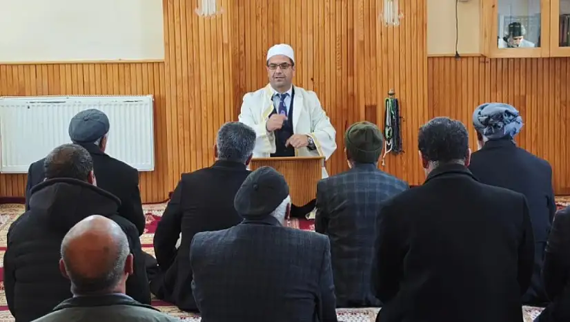 Ahlat İlçe Müftüsü İlyas Oğraş'tan Otluyazı Köyü'ne Ziyaret