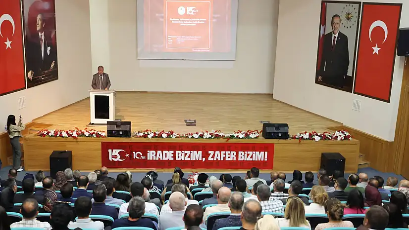 AİÇÜ'de 15 Temmuz'un 10. yılında anlamlı konferans