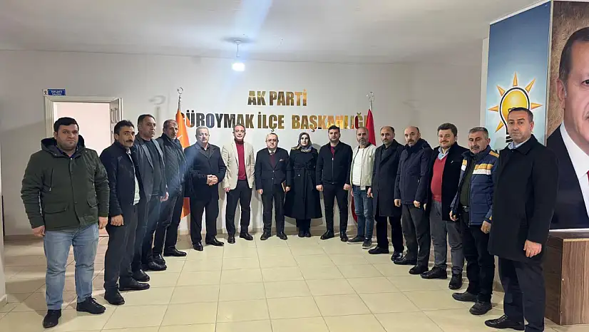 AK Parti Güroymak İlçe Yönetim Kurulu Toplantısı Gerçekleştirildi