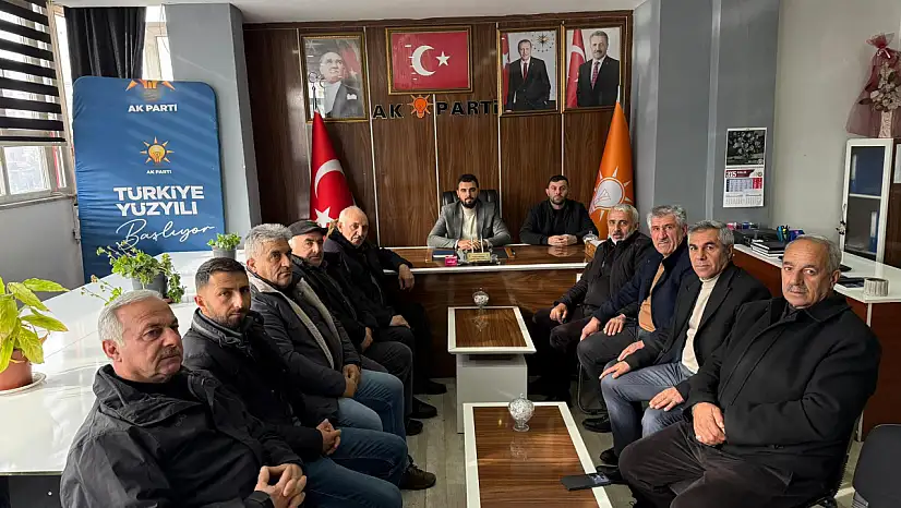 AK Parti Kağızman İlçe Başkanlığı'nda Haftalık Olağan Toplantı Yapıldı