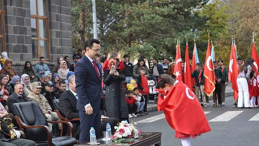 Akyaka'da 29 Ekim Cumhuriyet Bayramı Coşkusu İle Kutlandı
