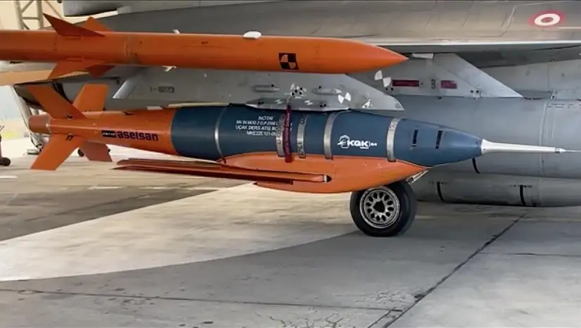 ASELSAN 'ın yeni güdüm kiti KGK-84 ilk atış testinde hedefi vurdu