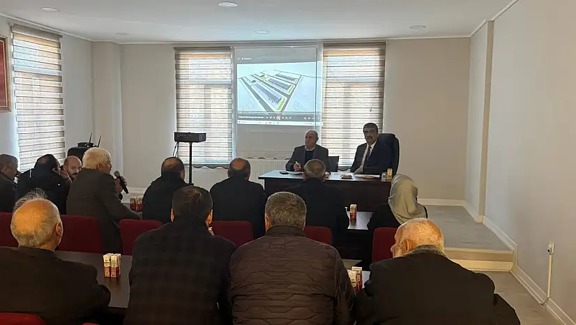 Aşkale'de Küçük Sanayi Sitesi İçin Tanıtım ve Bilgilendirme Toplantısı Düzenlendi