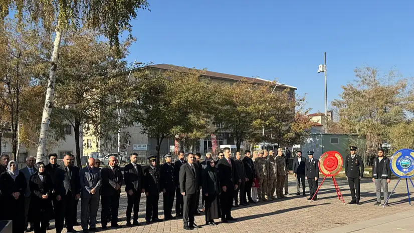 Atatürk, Taşlıçay'da vefatının 87. yılında saygıyla anıldı