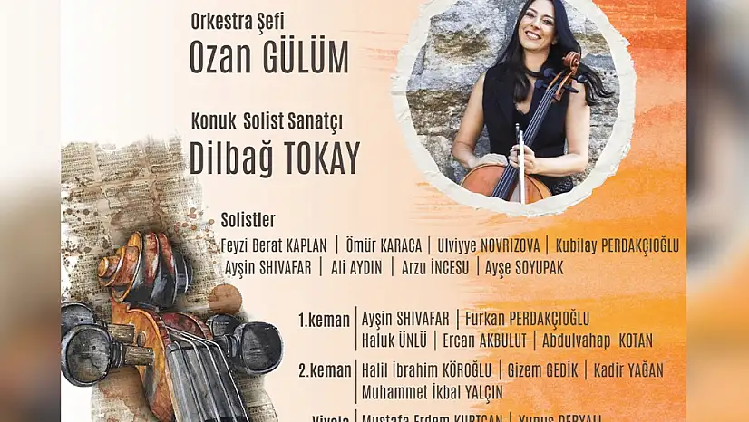 Atatürk Üniversitesi'nde Atauni Oda Orkestrası Konseri Düzenleniyor