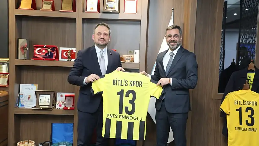 Bakan Yardımcısı Enes Eminoğlu'ndan Bitlis Belediyesi'ne Ziyaret