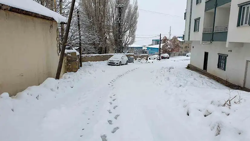 Başkale'de Kar Yağışı Sonrası Beyaz Esaret ve Mücadele Başladı