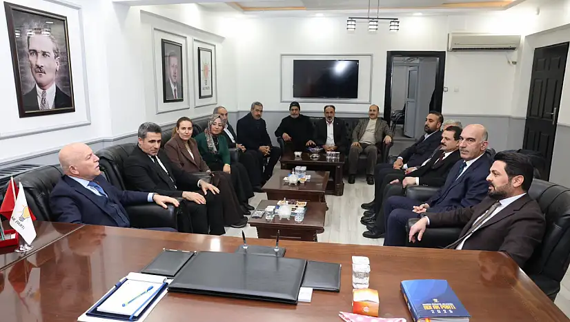 Başkan Sekmen'den AK Parti Bingöl İl Başkanlığına Ziyaret