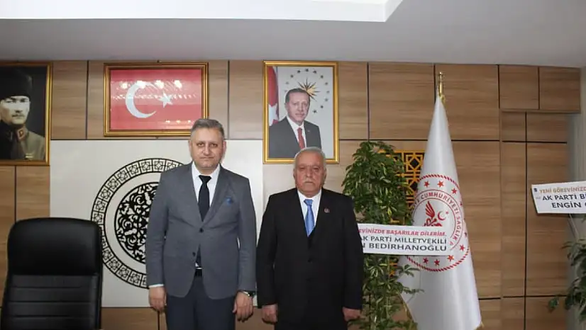 BBP İl Başkanından Bitlis İl Sağlık Müdürüne Hayırlı Olsun Ziyareti