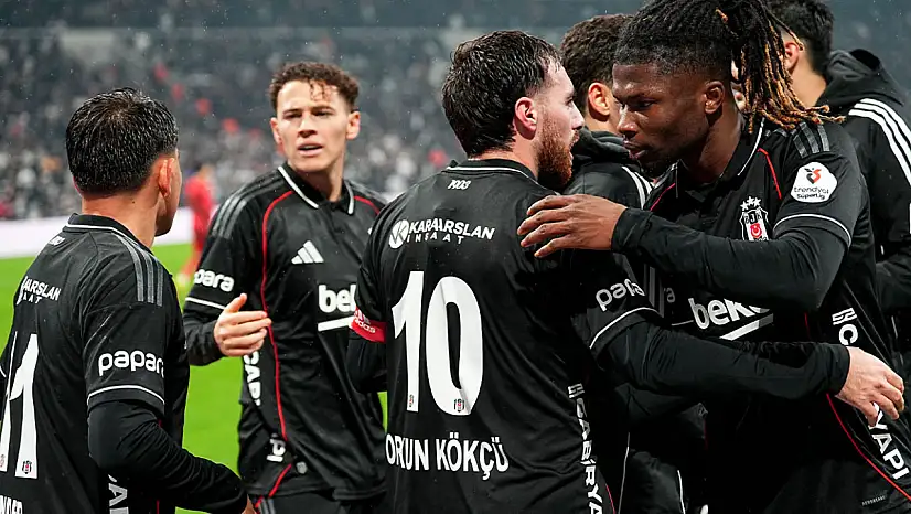 Beşiktaş sahasında bir kez daha güldü