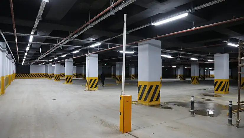 Beşyol Millet Bahçesi Kapalı Otoparkı Hizmete Açıldı
