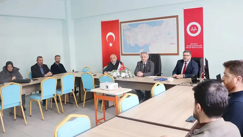 Bitlis İl Müftülüğünde Ramazan Öncesi Vaizlerle Değerlendirme Toplantısı
